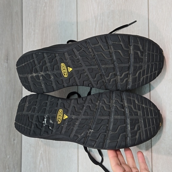 Keen Mens Utility Steel Toe Safty Work Leather Sneakers shoes sz 10D - Picture 11 of 13